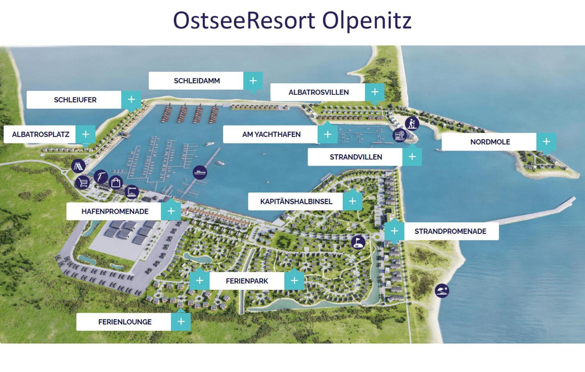 Unendliche See Olpenitz Exteriér fotografie